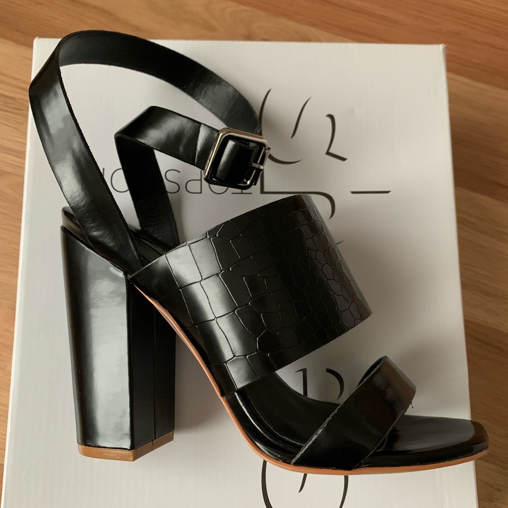 Top Shop Black Roscha Heels